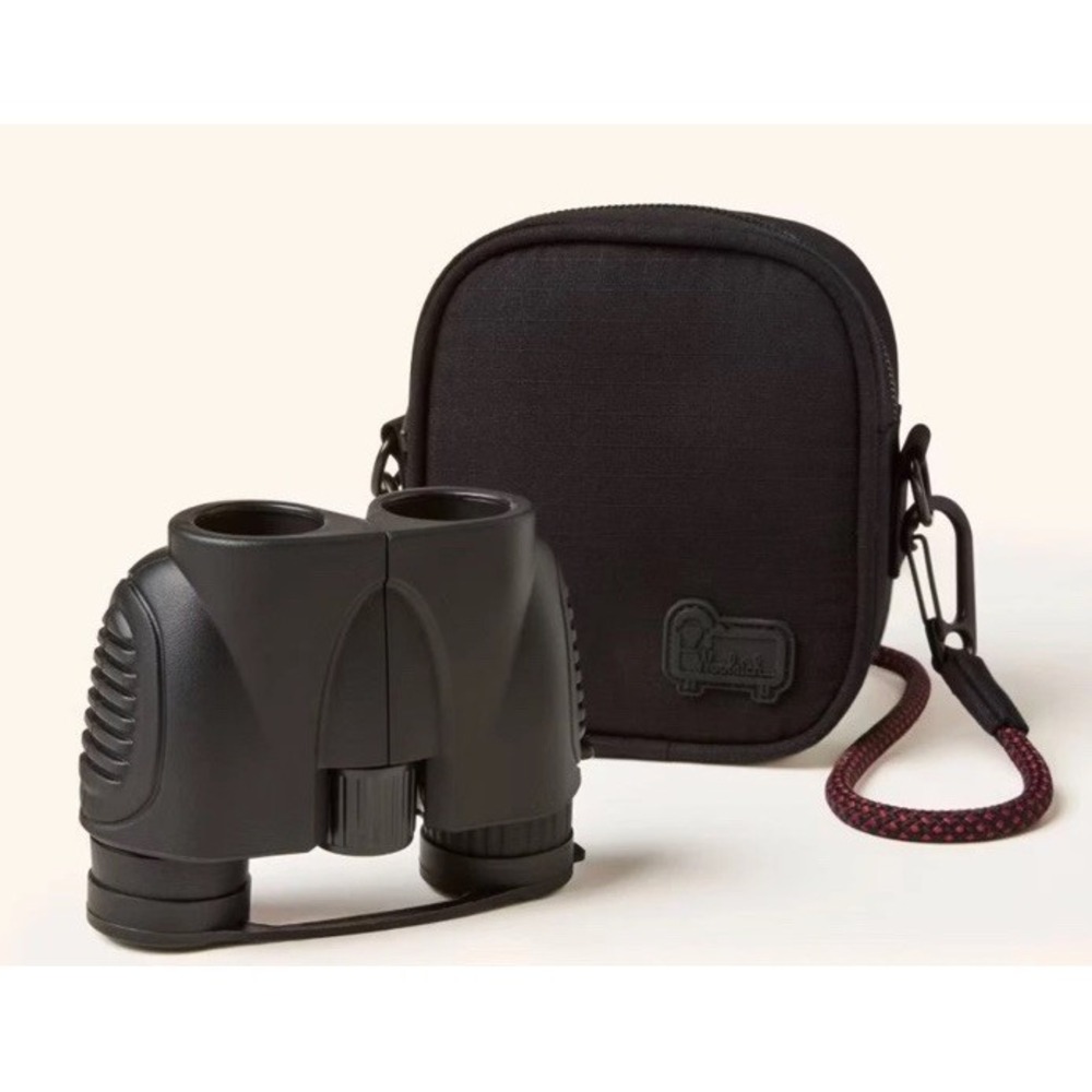 Binoculars with Case Black - Woolrich 8x Magnification, Carrying Case, Strap
